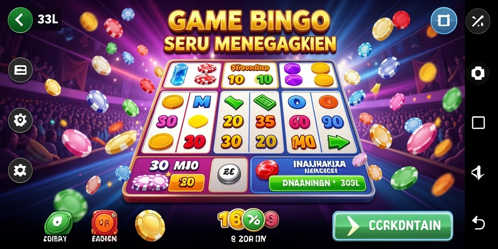Tampilan seru gameplay Bingo di 33L dengan banyak pemain aktif.