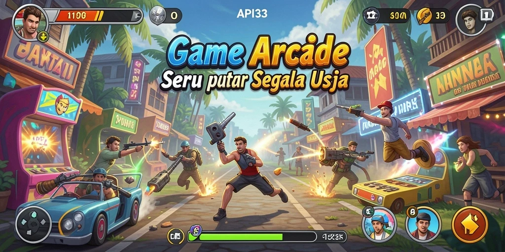 Gameplay seru yang menantang dan penuh warna dari API33.