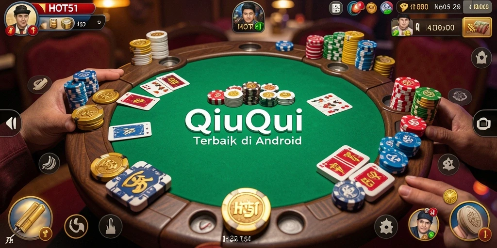 Screenshot HOT51 menunjukkan gameplay QiuQiu yang seru dan menarik.