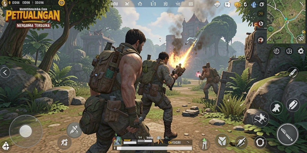 Gameplay seru dan menegangkan di ID098 dengan berbagai misi petualangan.