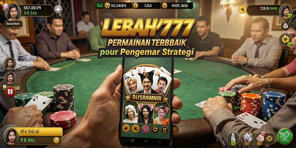 Gameplay seru di LEBAH777 dengan berbagai pilihan meja Poker.