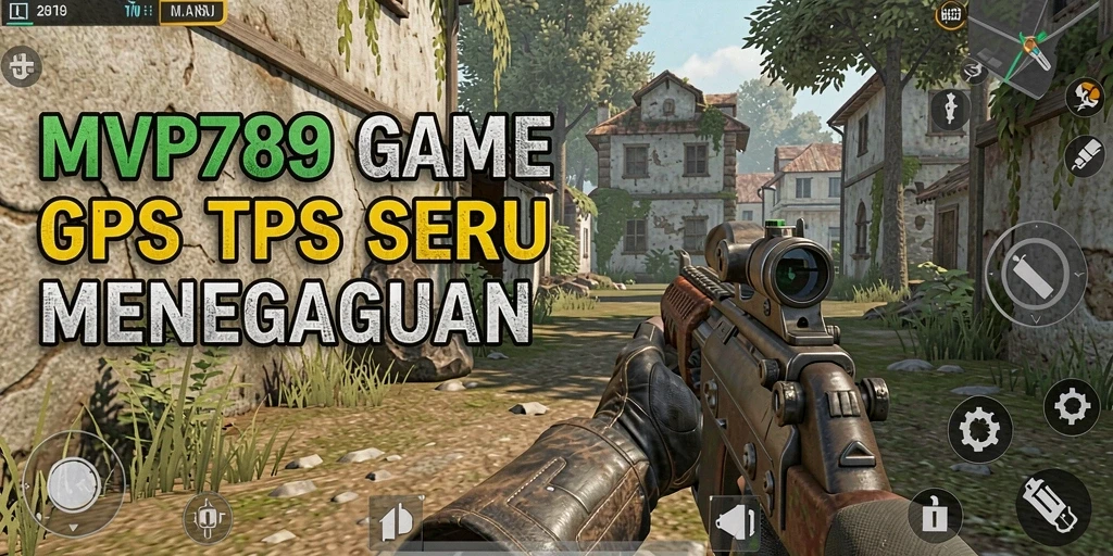 Tampilan gameplay seru dari MVP789 dalam mode TPS.