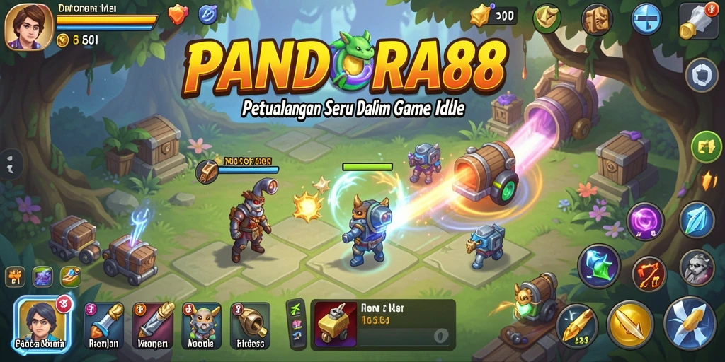 Tampilan gameplay seru dan menarik di PANDORA88.