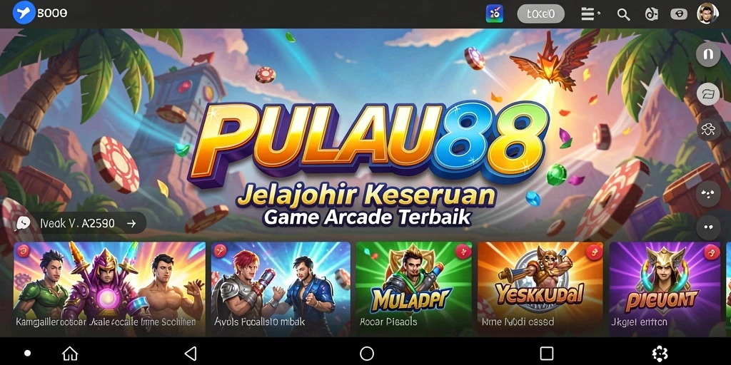 Screenshot PULAU88 menunjukkan gameplay seru dan menantang.