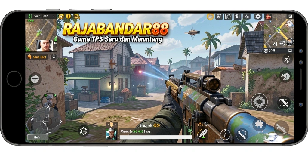 Tampilan gameplay seru dari RAJABANDAR88 yang penuh aksi.