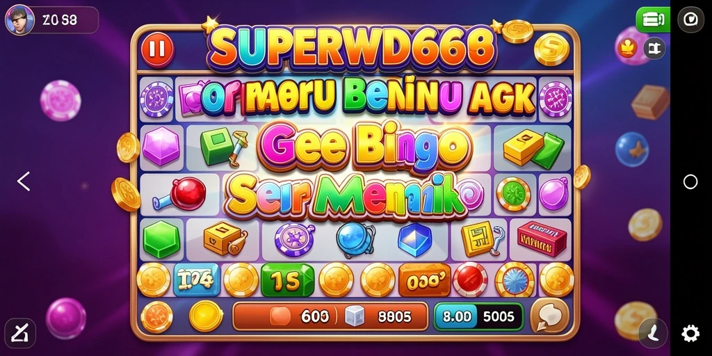 Tampilan gameplay SUPERWD666 yang menggembirakan dan penuh semangat.
